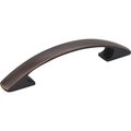 Elements By Hardware Resources 96 mm Center-to-Center Brushed Oil Rubbed Bronze Arched Strickland Cabinet Pull 771-96DBAC